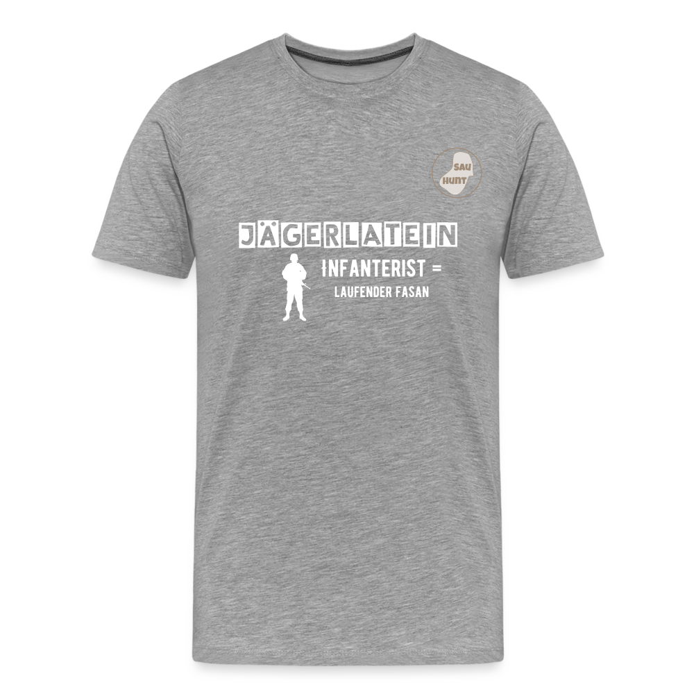 Jagdshirt - Infanterist - Grau meliert
