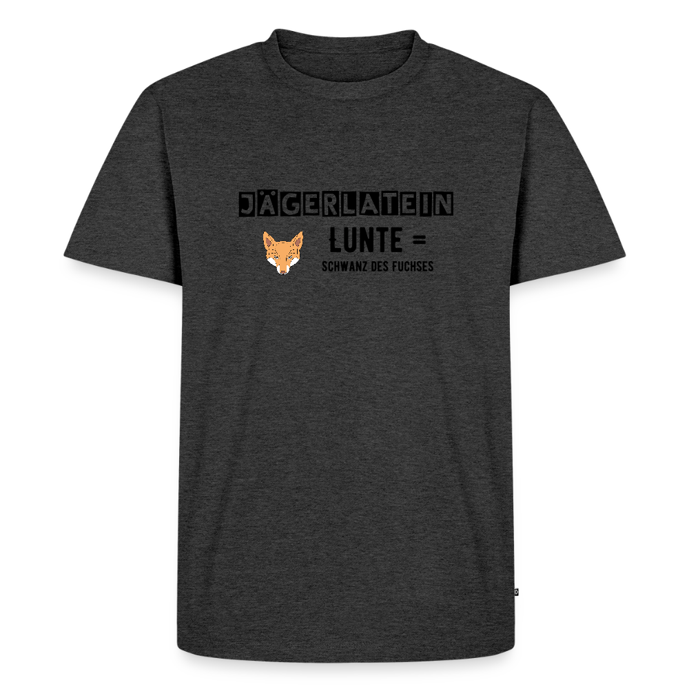 Jagdshirt - Lunte - Anthrazit meliert