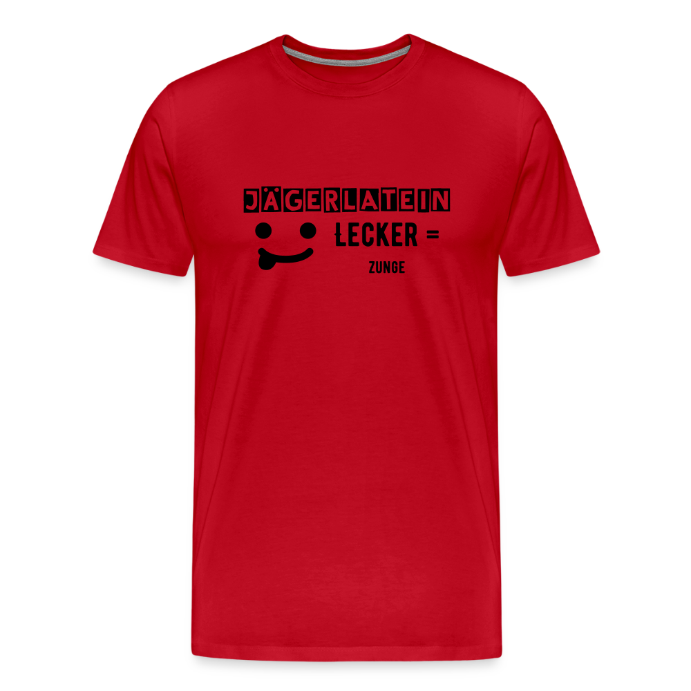 Jagdshirt - Lecker - Rot