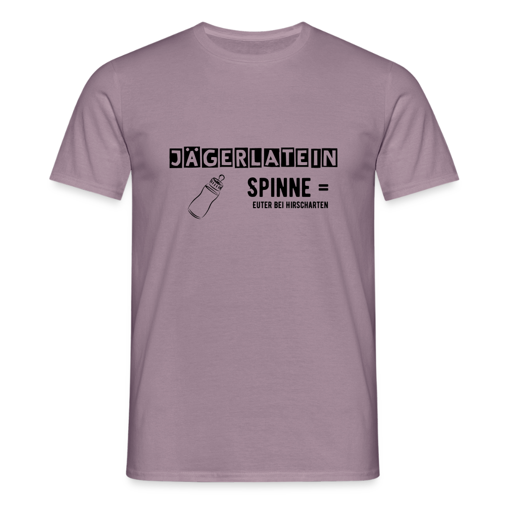 Jagdshirt - Spinne - Lilagrau