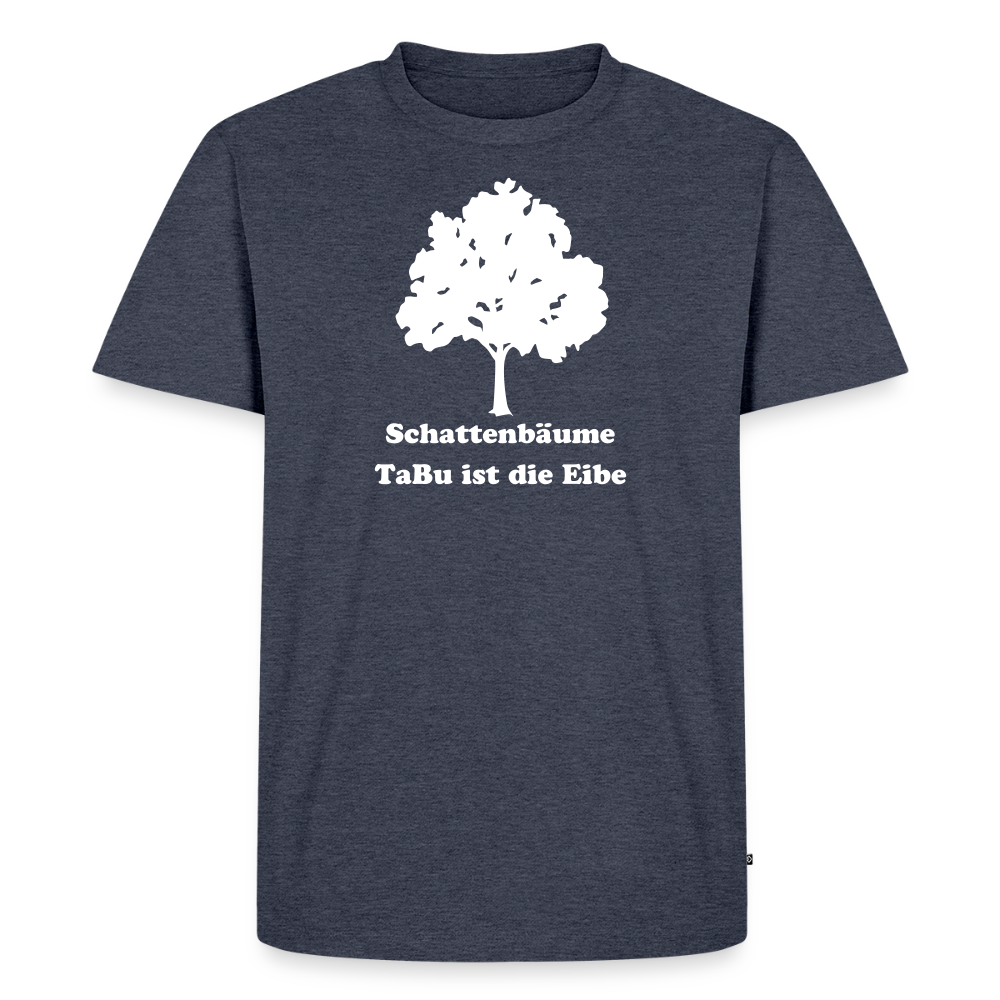 Jagdshirt - Schattbäume - Jeansblau