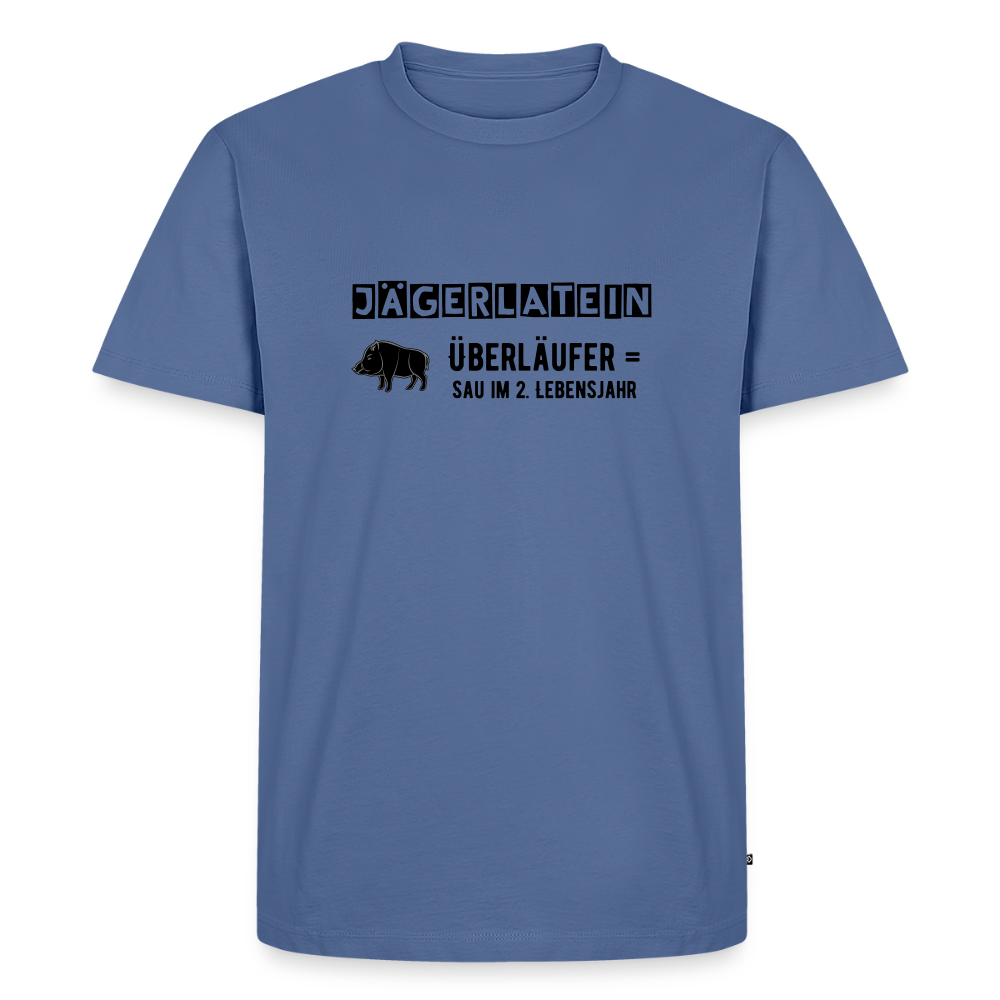 Jagdshirt - Überläufer - Taubenblau