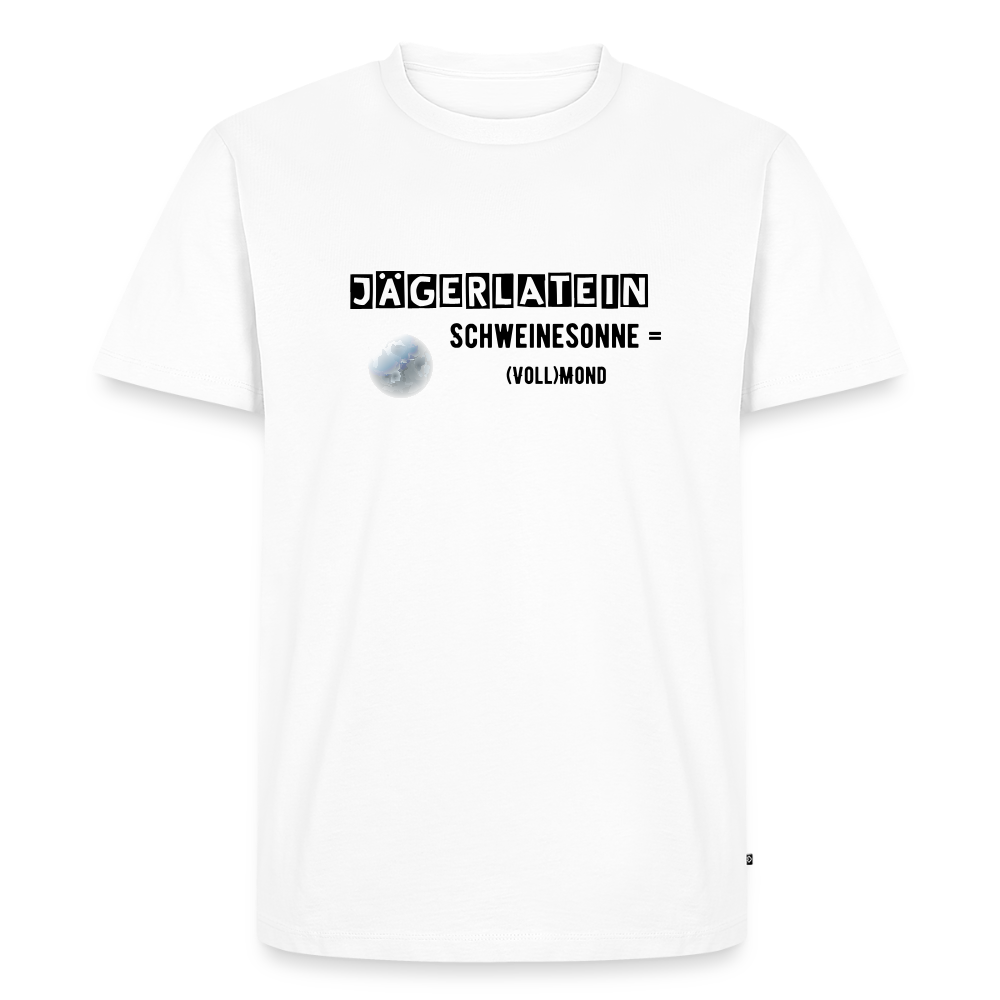 Jagdshirt - Schweinesonne - Weiß