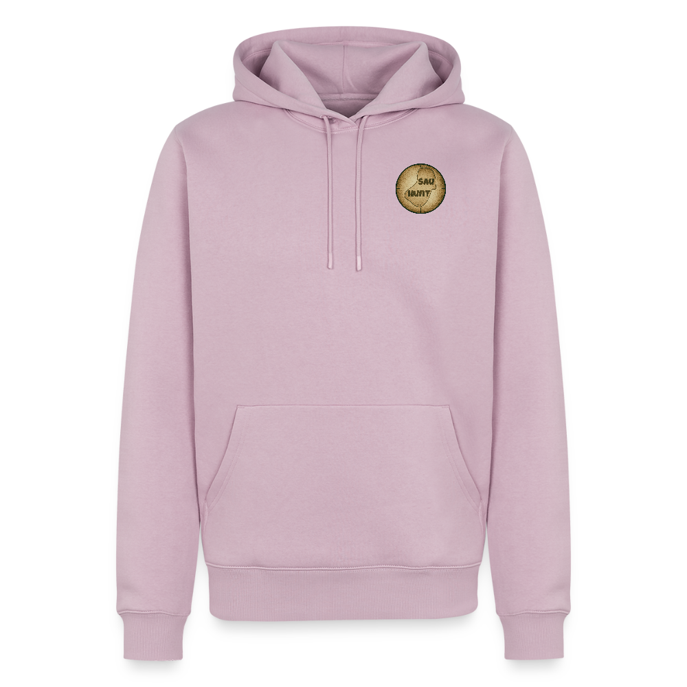 Hoodie - SauHunt - Altrosa