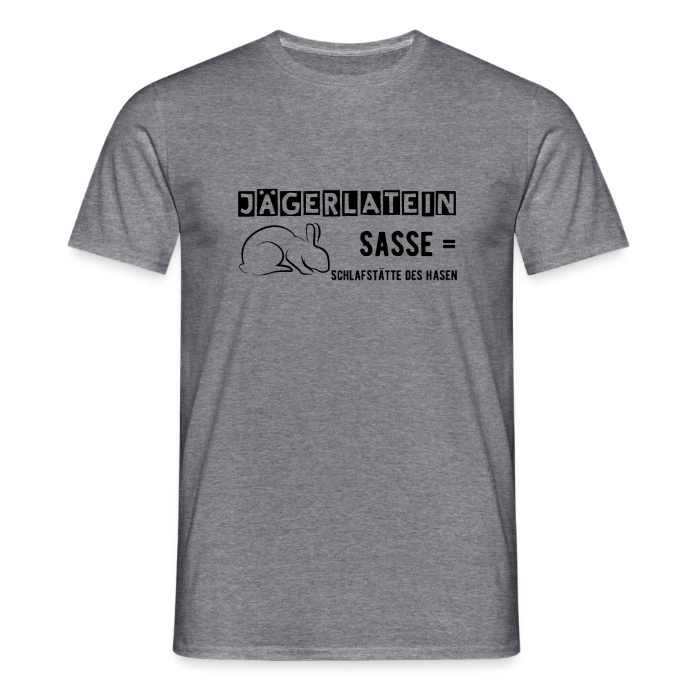 Jagdshirt - Sasse - Graphit meliert