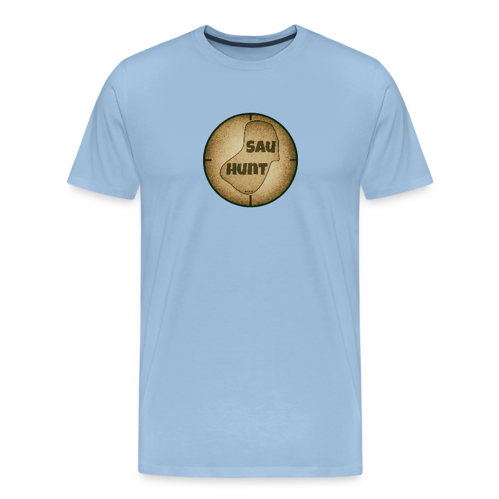 Promo Shirt - SauHunt - Sky