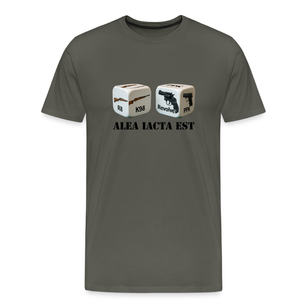 Fun Shirt - Alea iacta est - Asphalt