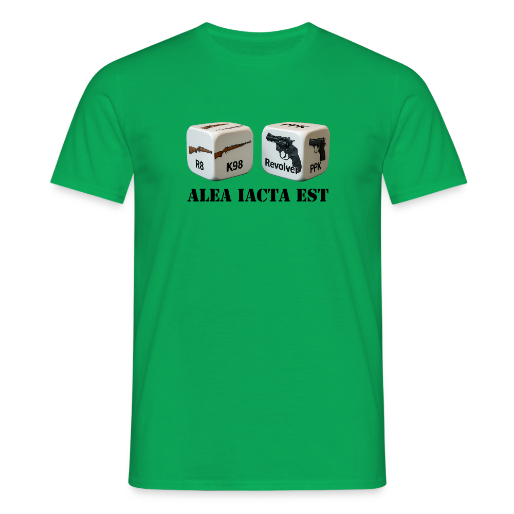 Fun Shirt - Alea iacta est - Kelly Green