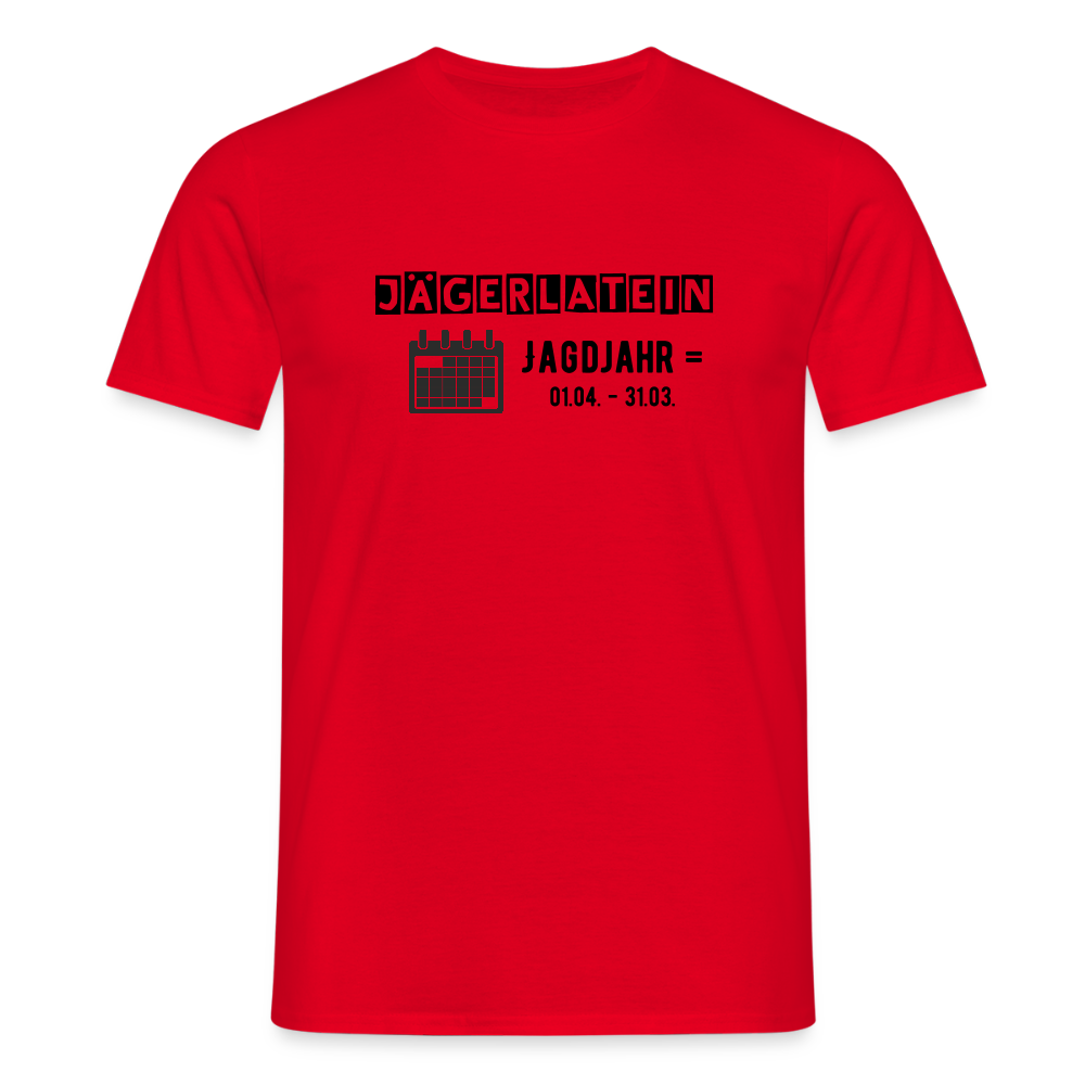 Jagdshirt - Jagdjahr - Rot