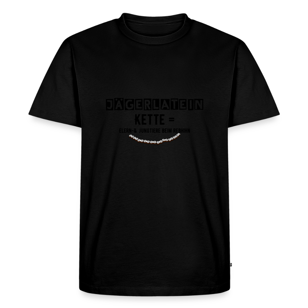 Jagdshirt - Kette - Schwarz