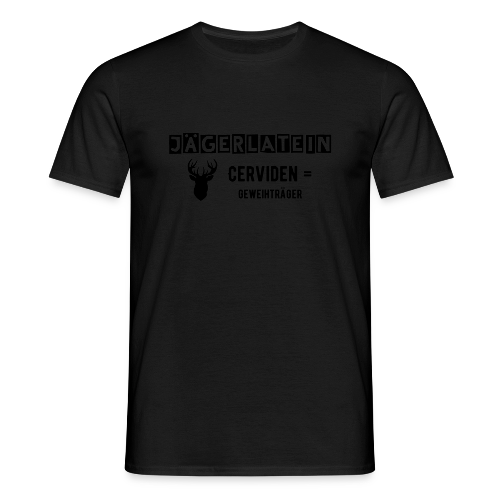 Jagdshirt - Cerviden - Schwarz