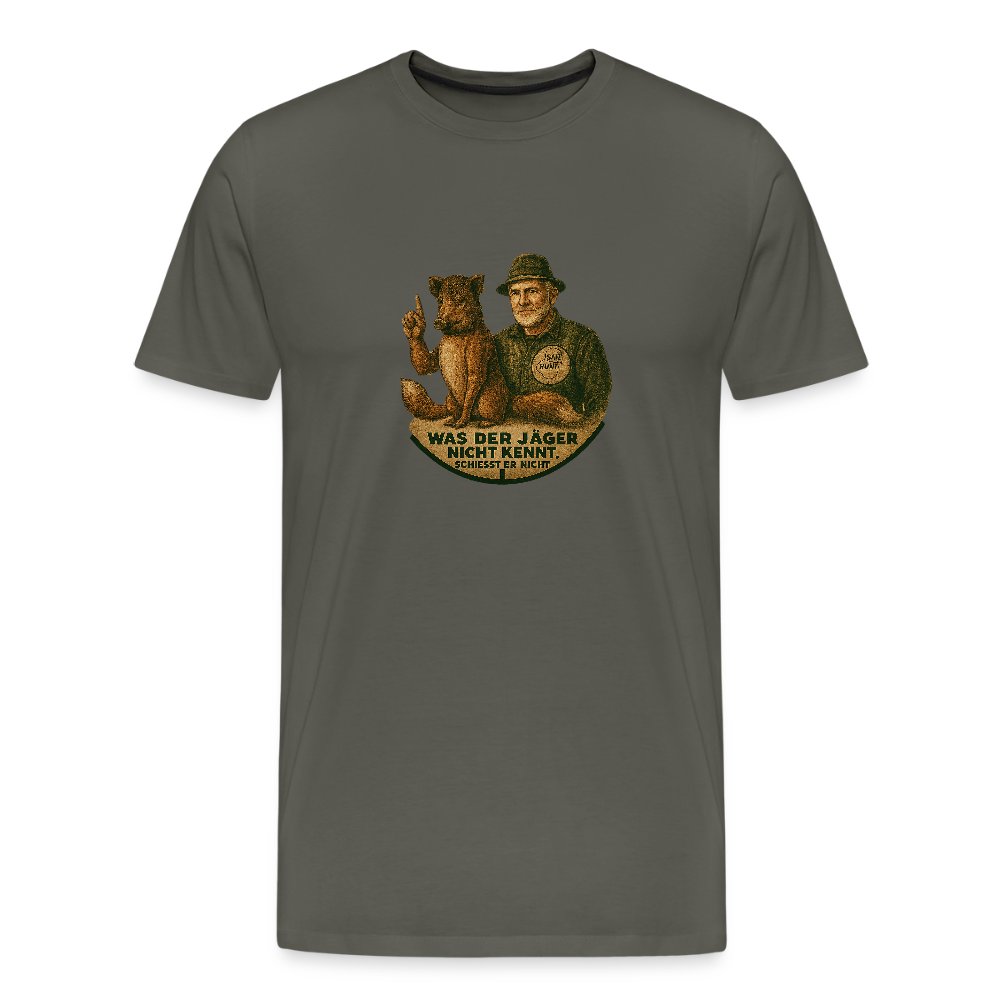Fun Shirt - Was er nicht kennt - Asphalt
