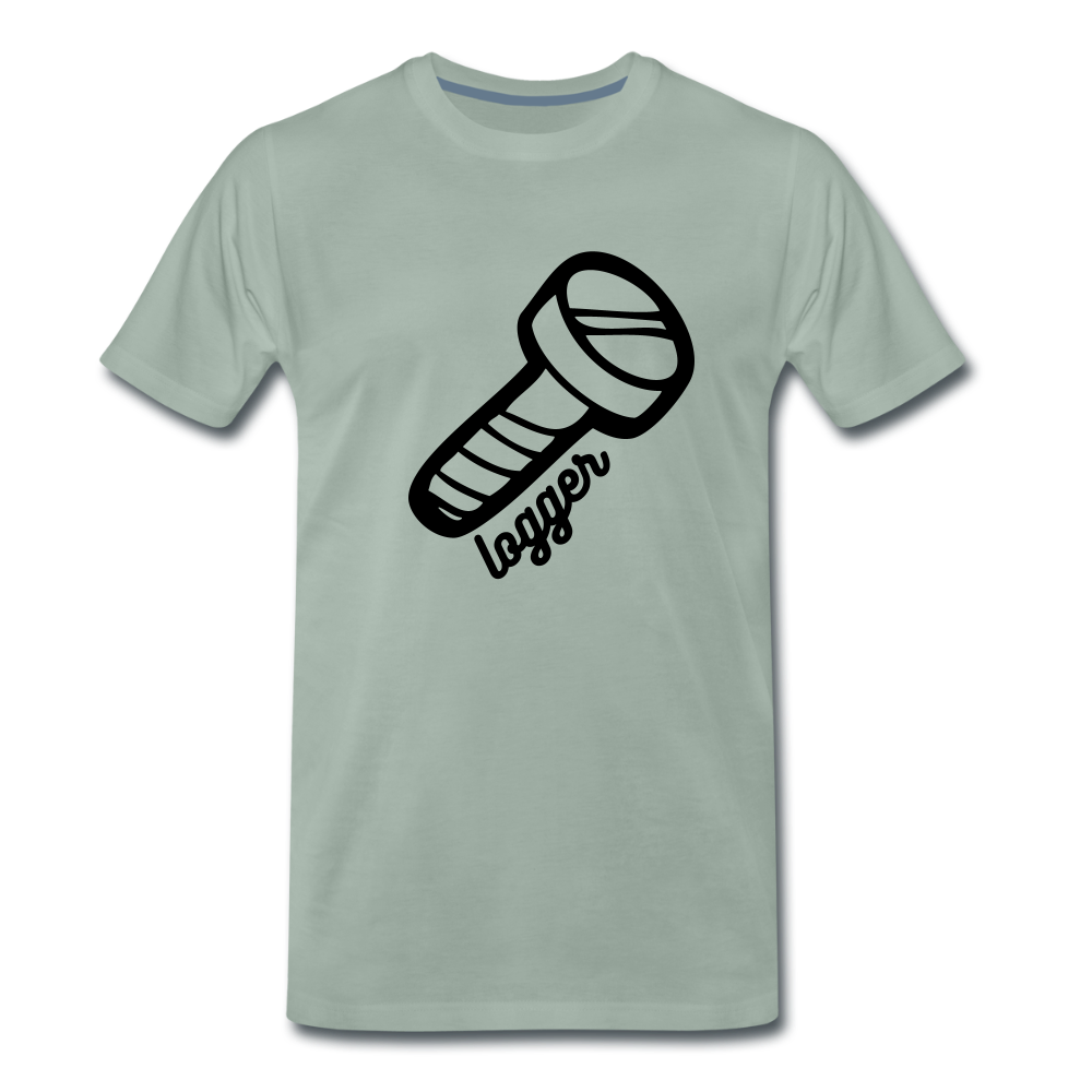 Funshirt - Schraube Locker - Graugrün