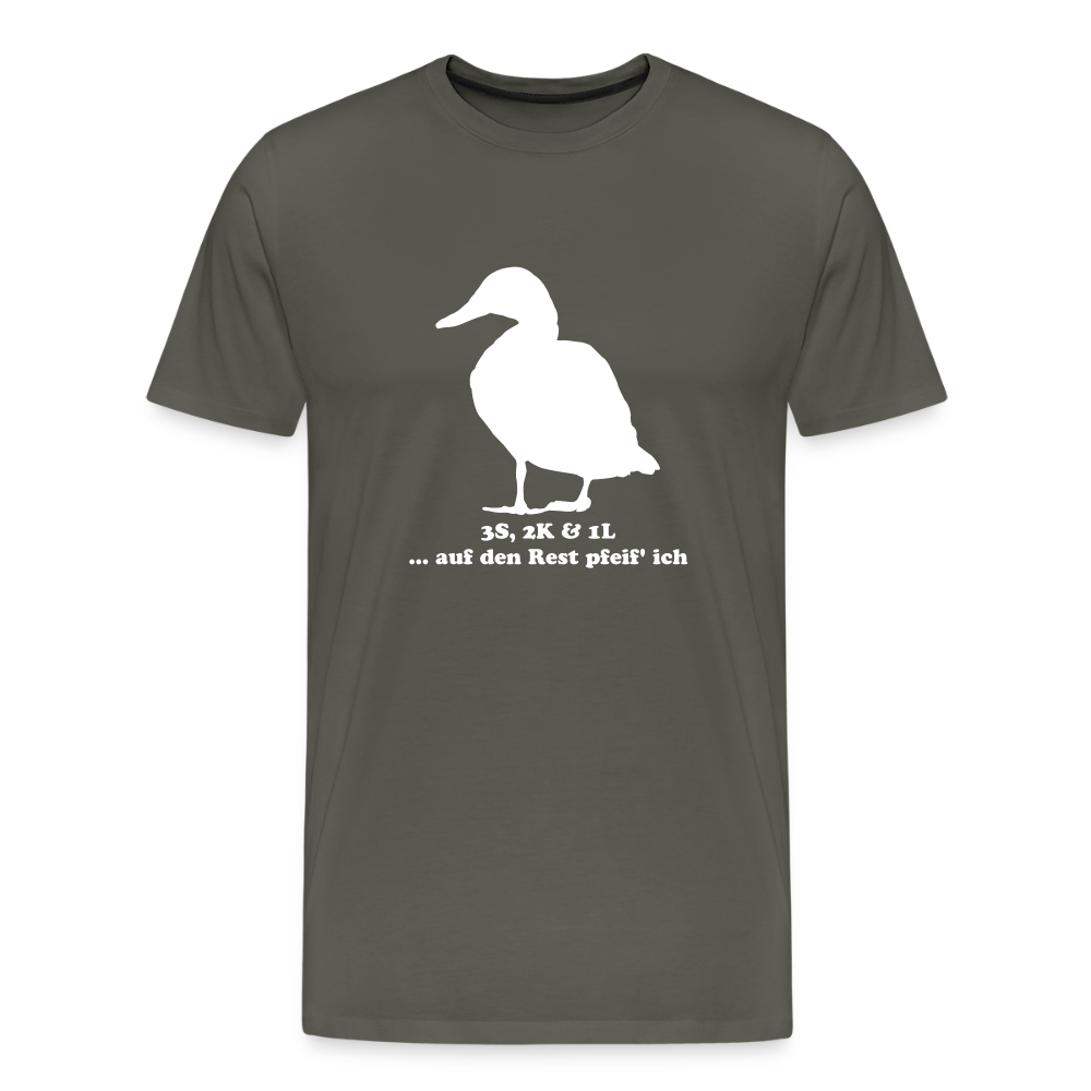 Jagdshirt - Schwimmenten - Asphalt