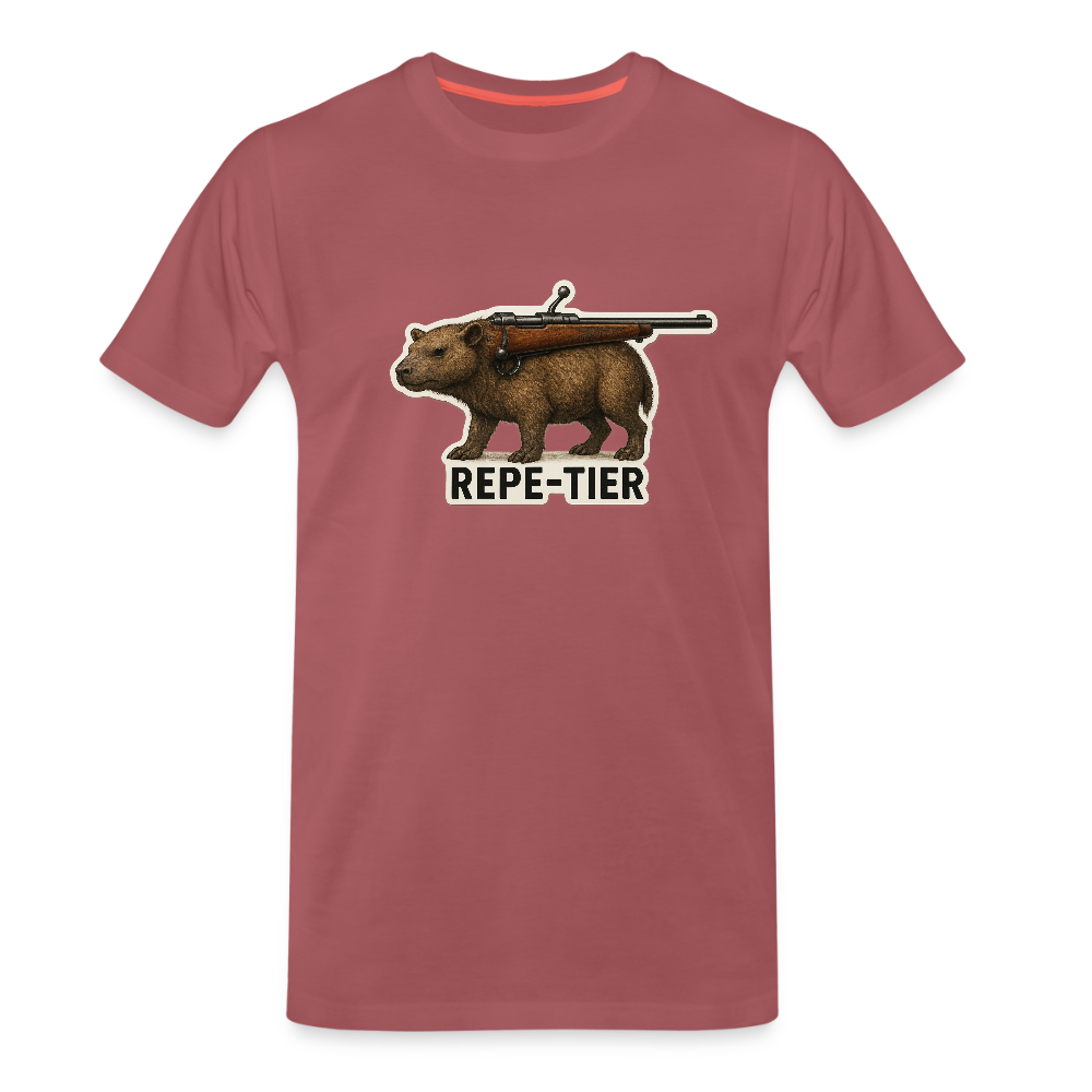 Fun Shirt - REPE Tier 1 - washed Burgundy