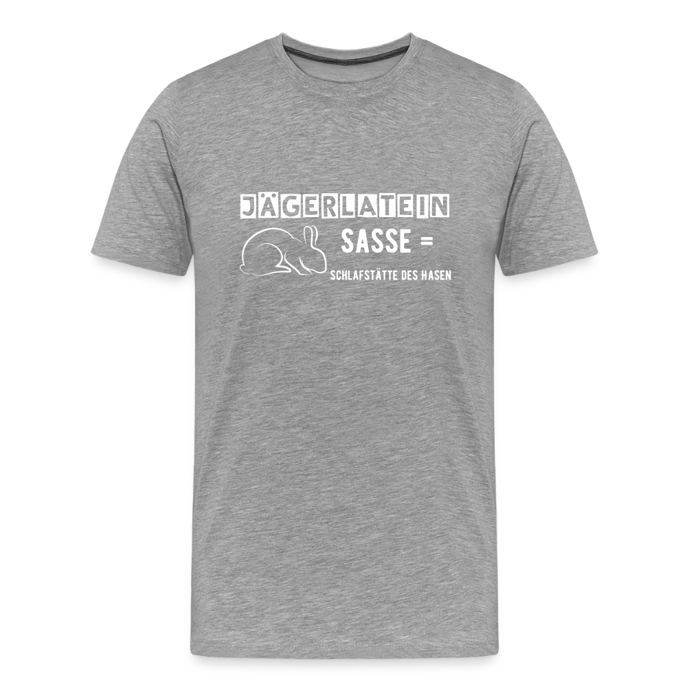 Jagdshirt - Sasse - Grau meliert