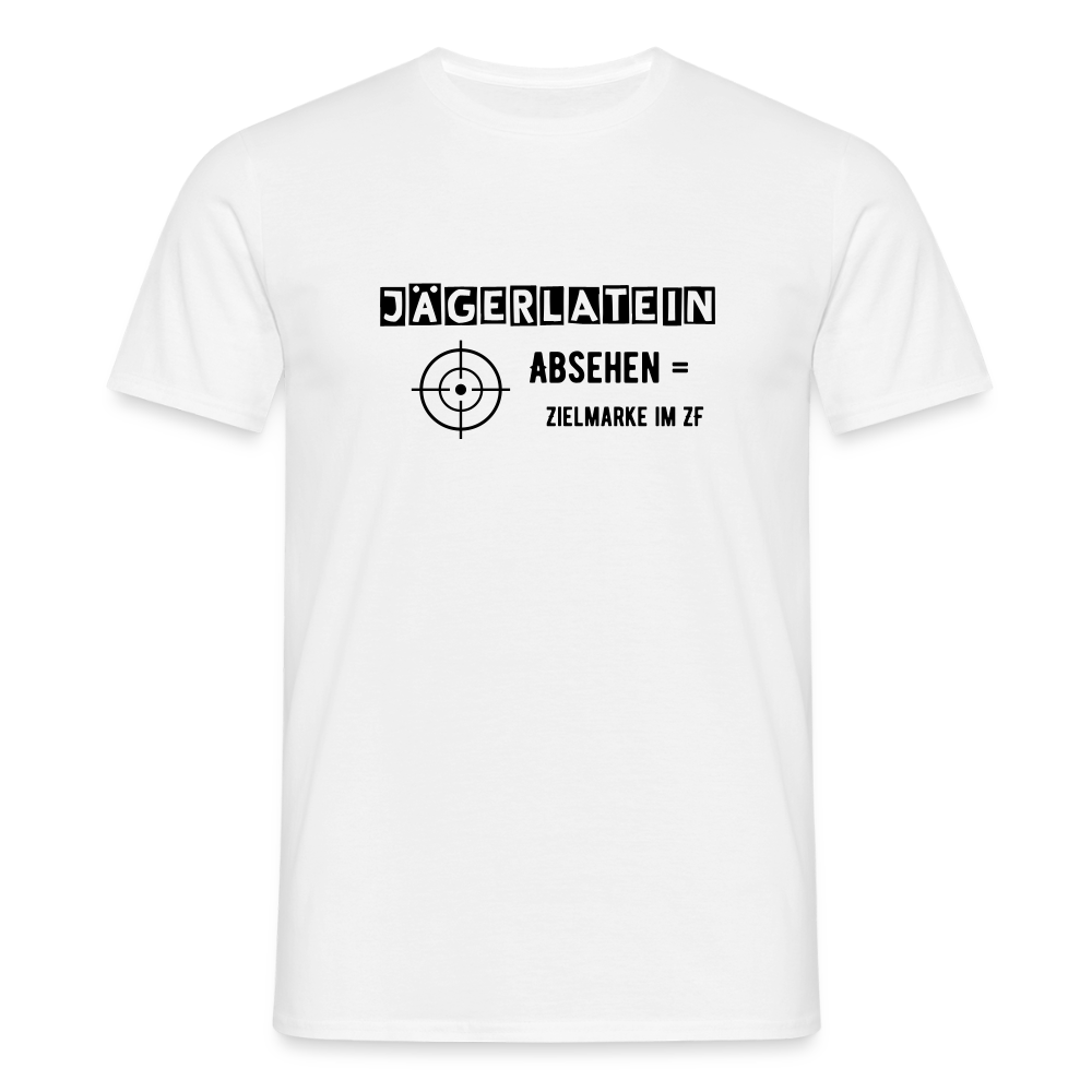 Jagdshirt - Absehen - Weiß