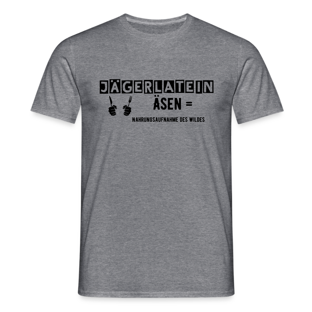 Jagdshirt - Äsen - Graphit meliert
