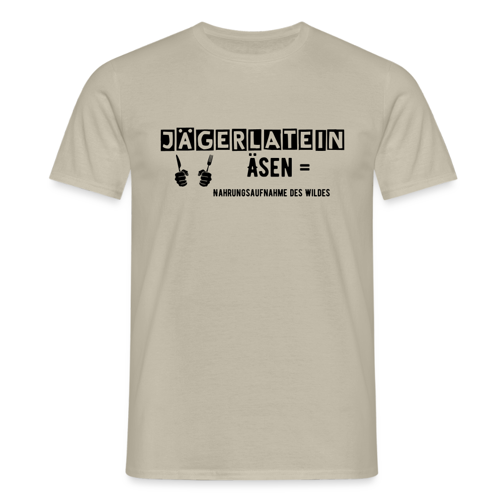 Jagdshirt - Äsen - Sandbeige