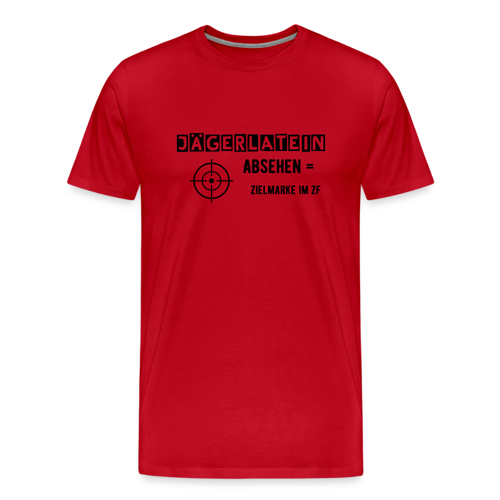 Jagdshirt - Absehen - Rot