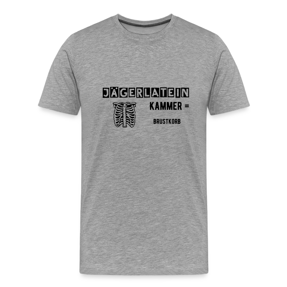 Jagdshirt - Kammer - Grau meliert