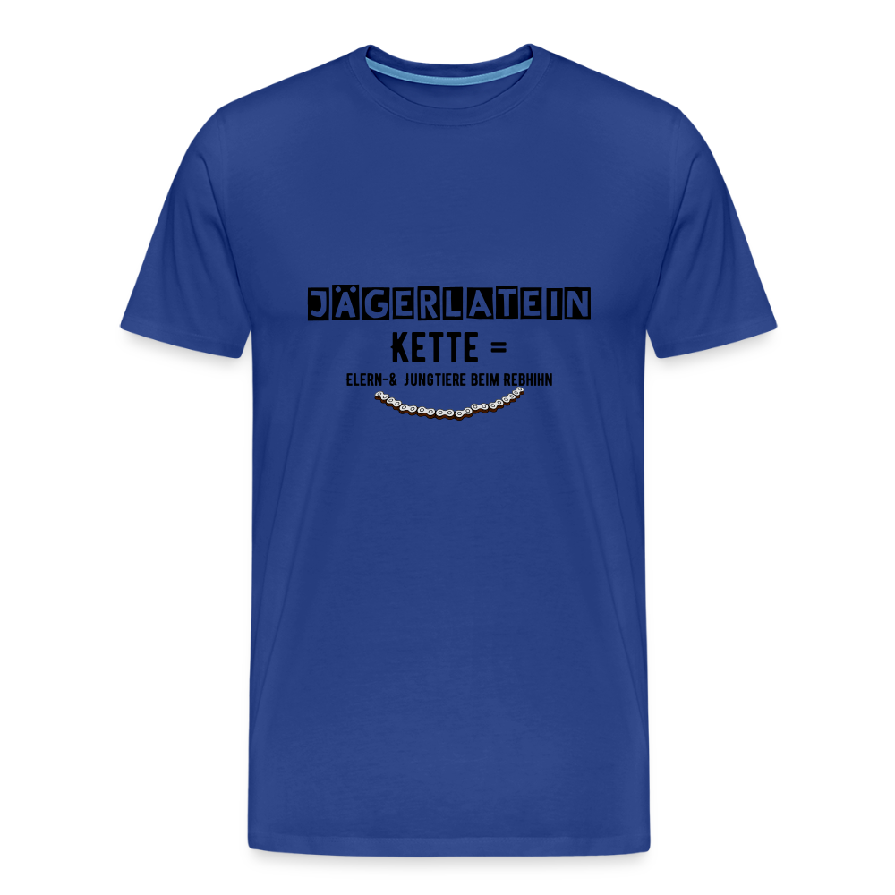 Jagdshirt - Kette - Königsblau
