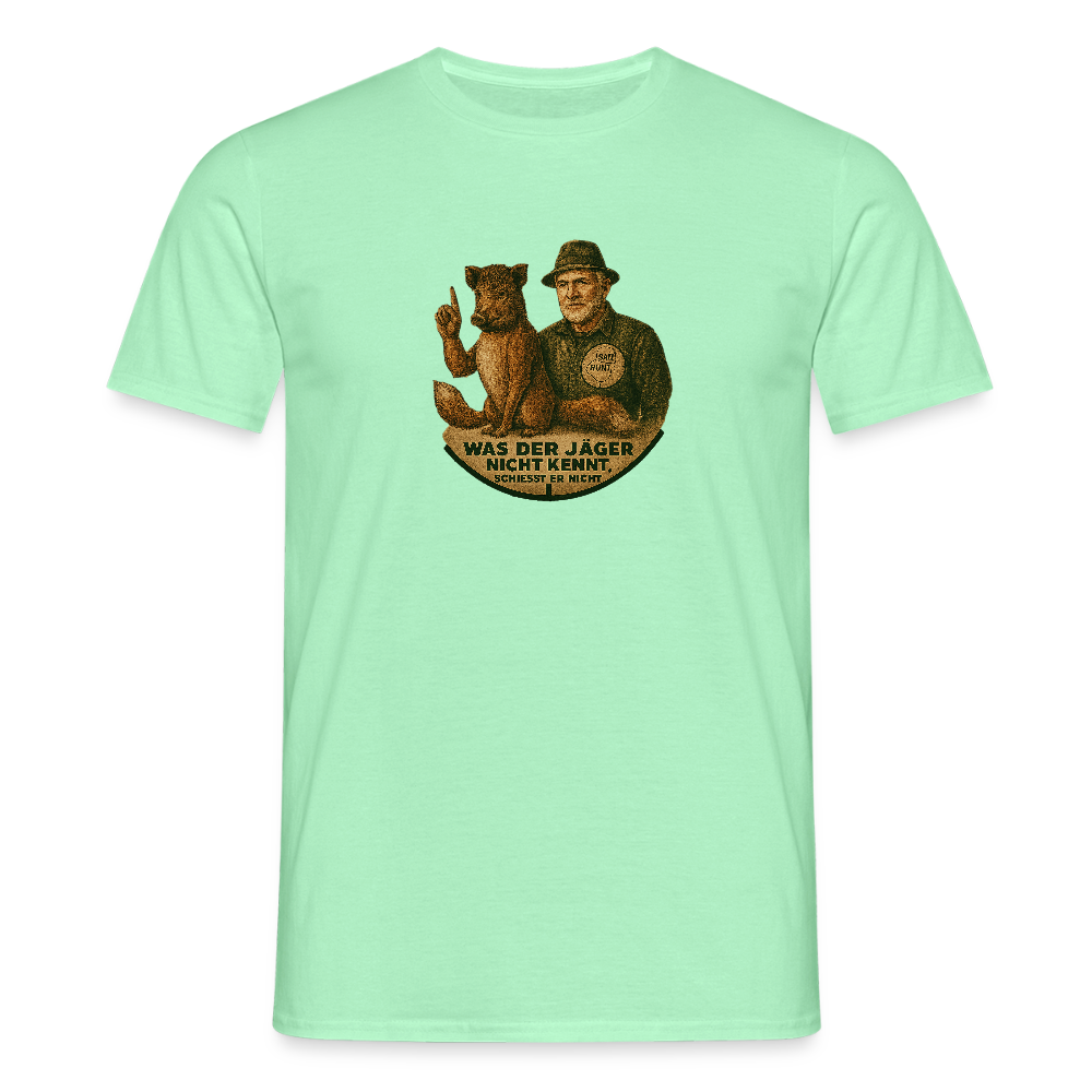 Fun Shirt - Was er nicht kennt - Mintgrün