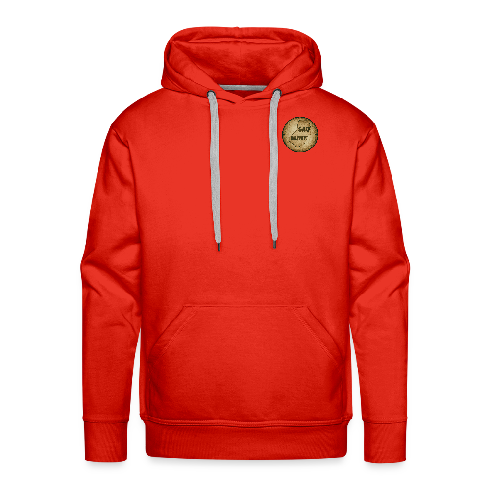 Hoodie - SauHunt - Rot