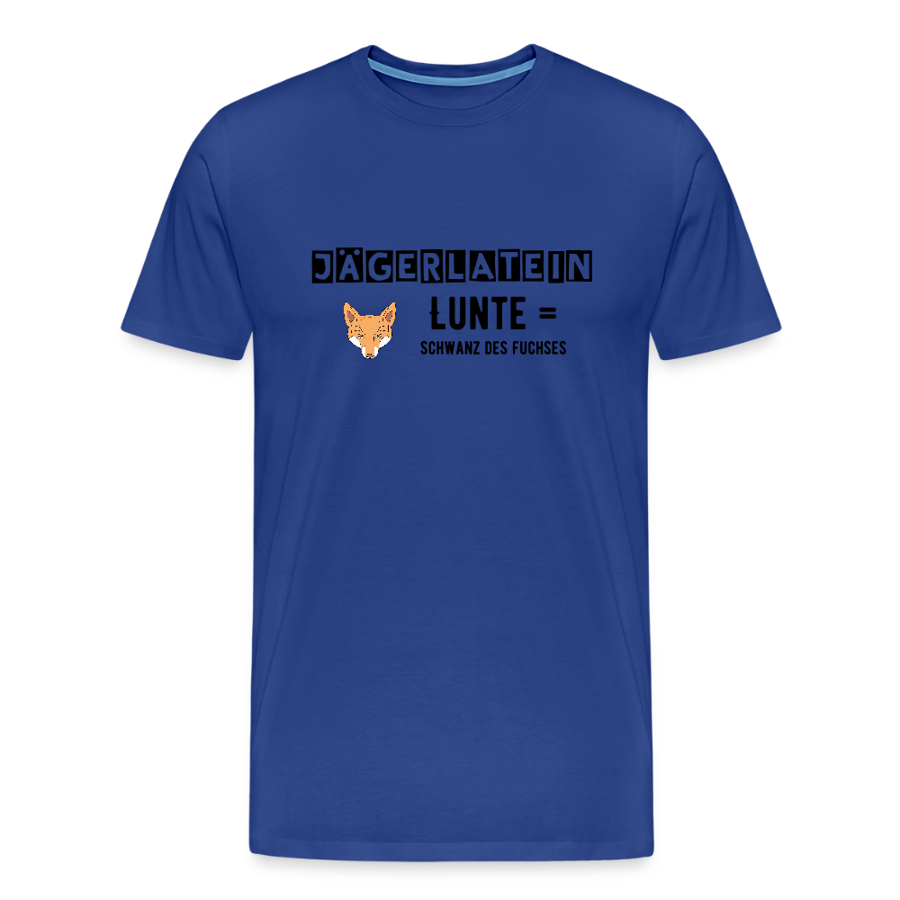 Jagdshirt - Lunte - Königsblau