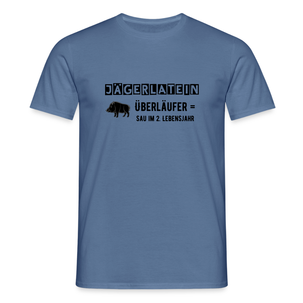 Jagdshirt - Überläufer - Taubenblau