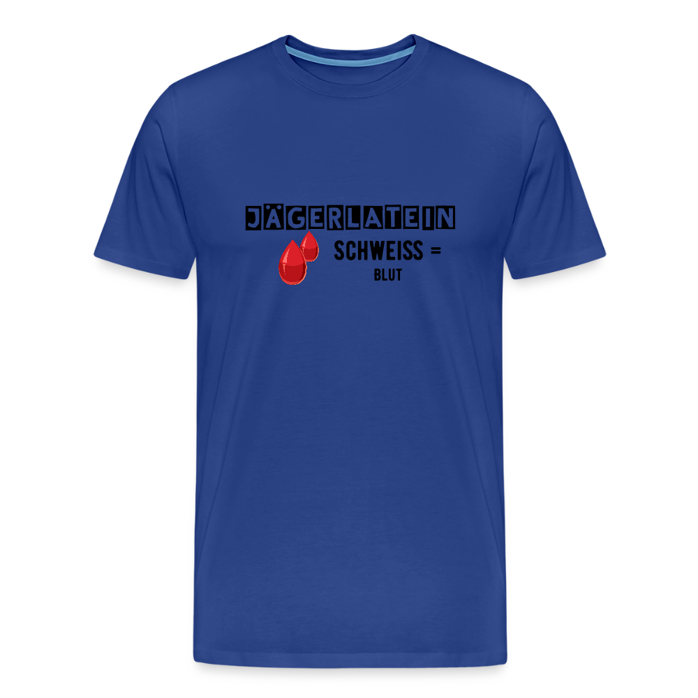 Jagdshirt - Schweiß - Königsblau