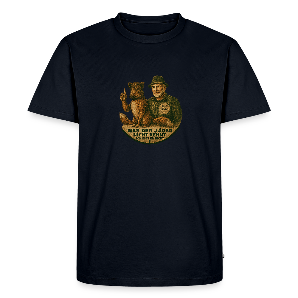 Fun Shirt - Was er nicht kennt - Navy