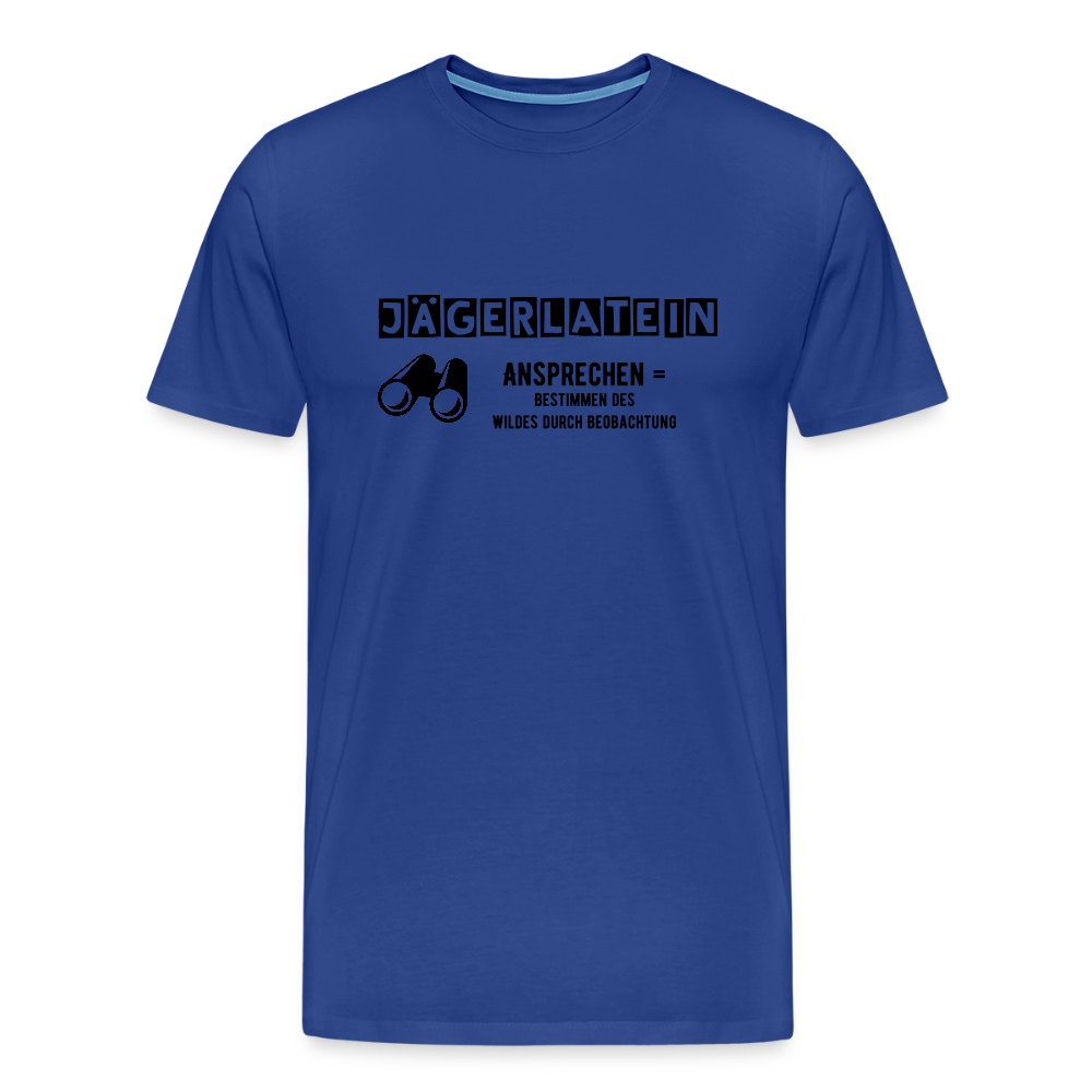 Jagdshirt - Ansprechen - Königsblau