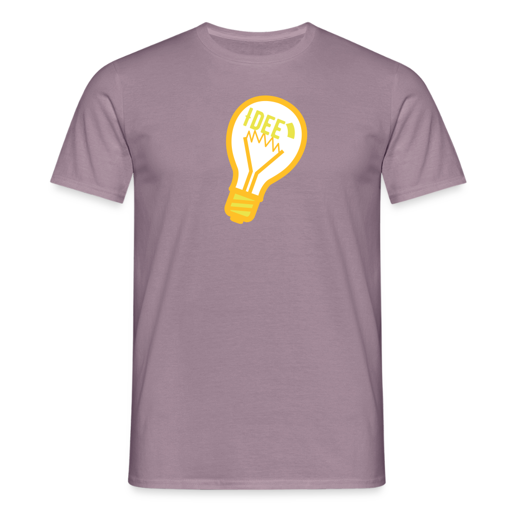 Funshirt - Idee - Lilagrau