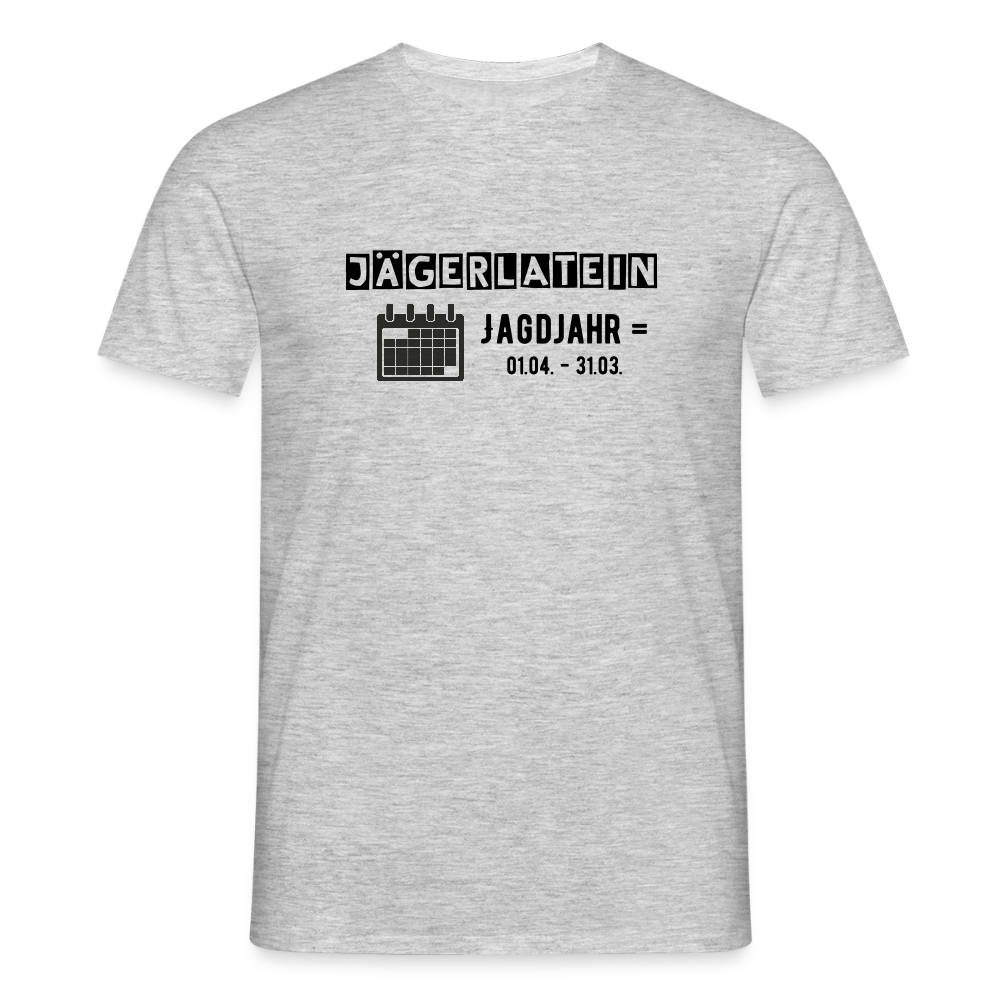 Jagdshirt - Jagdjahr - Grau meliert