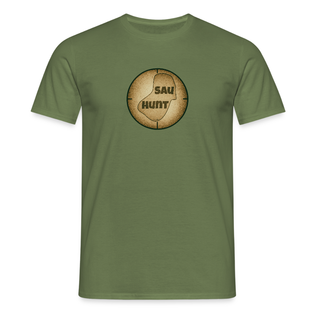 Promo Shirt - SauHunt - Militärgrün