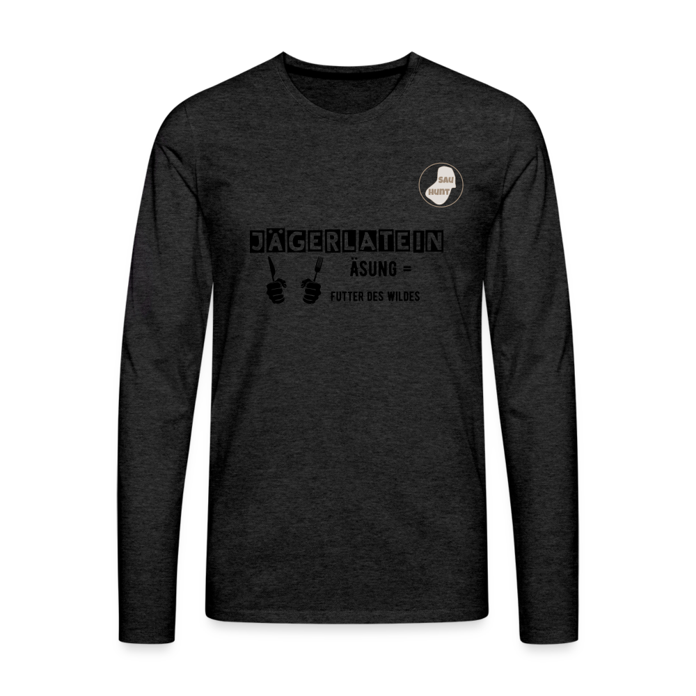 Jagdlangarmshirt - Äsung - Anthrazit