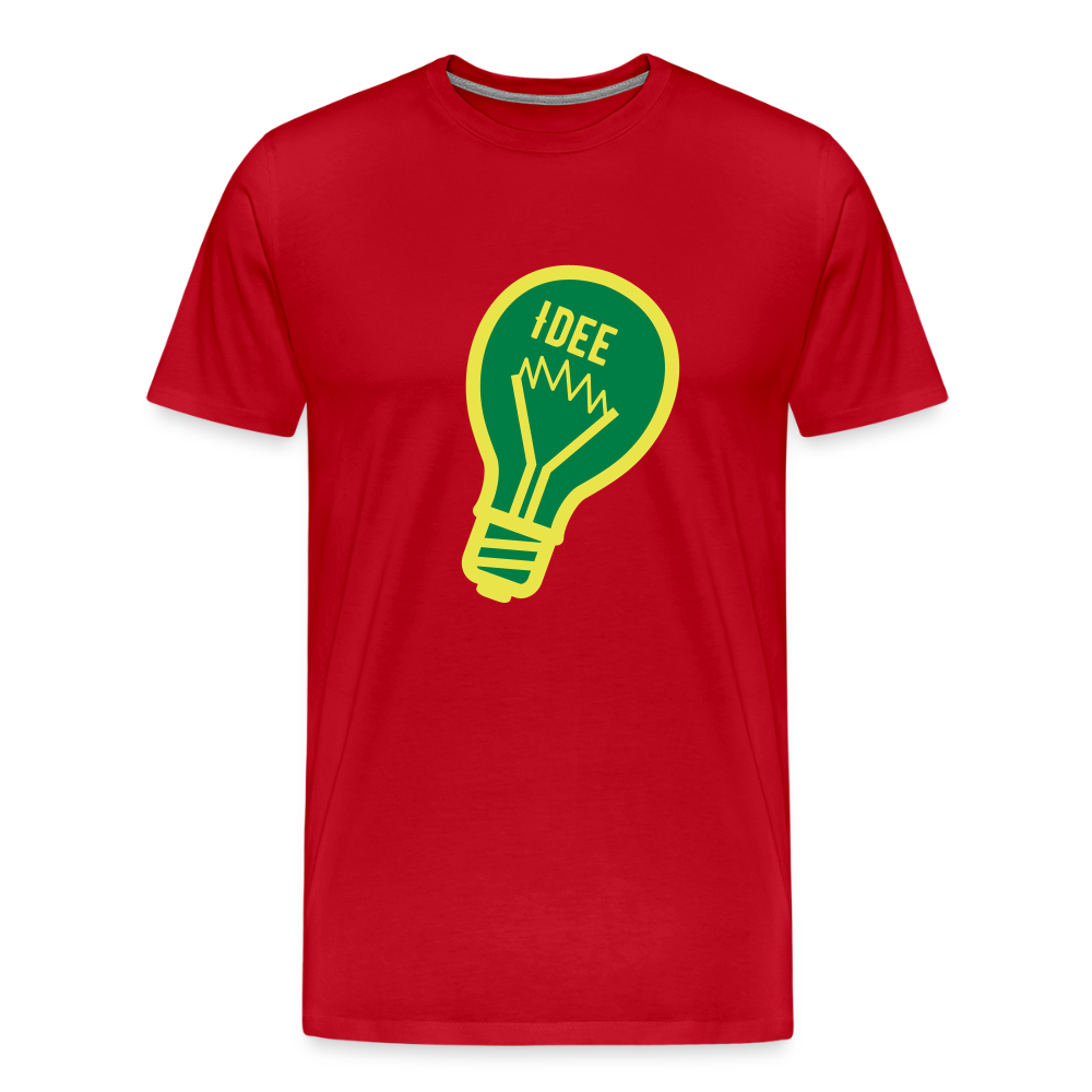 Funshirt - Idee - Rot