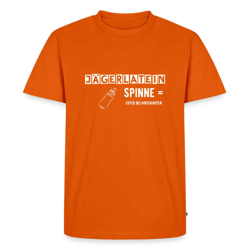 Jagdshirt - Spinne - Orange