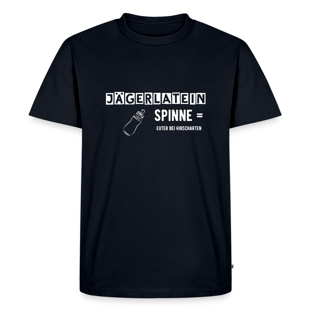 Jagdshirt - Spinne - Navy