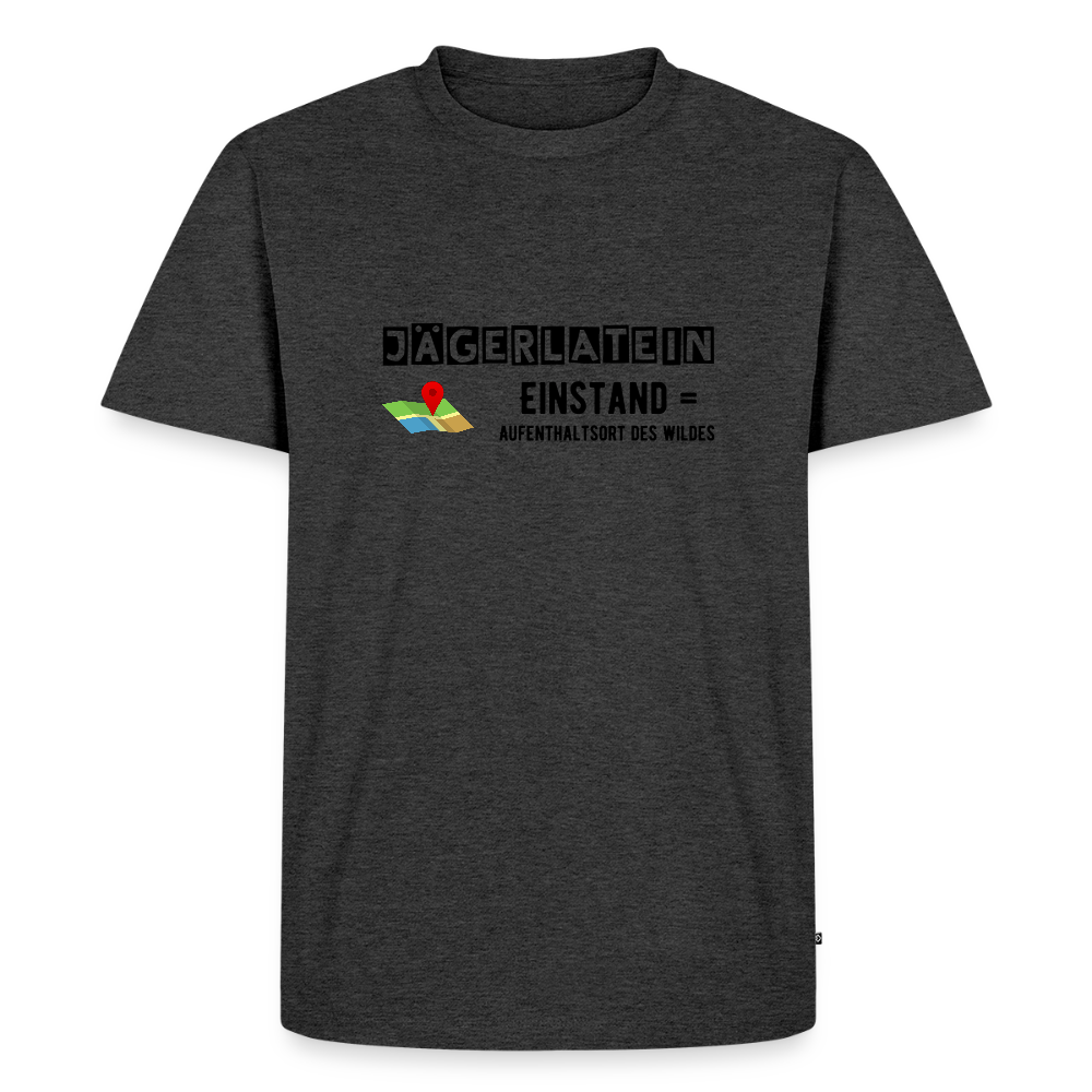 Jagdshirt - Einstand - Anthrazit meliert