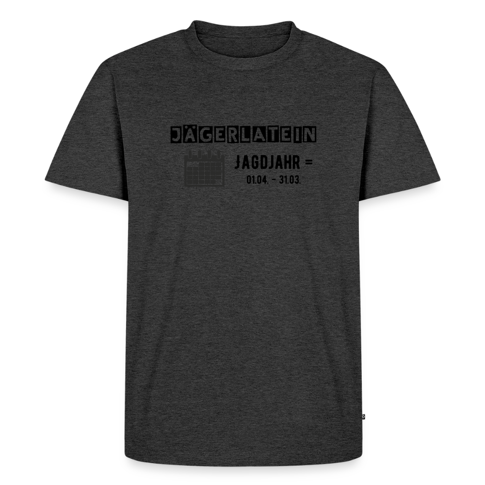 Jagdshirt - Jagdjahr - Anthrazit meliert