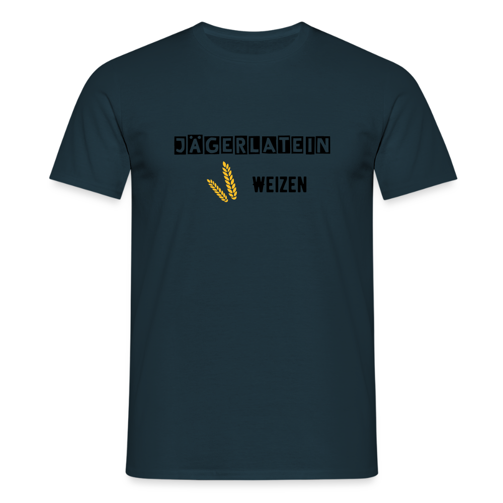 Jagdshirt - Weizen - Navy