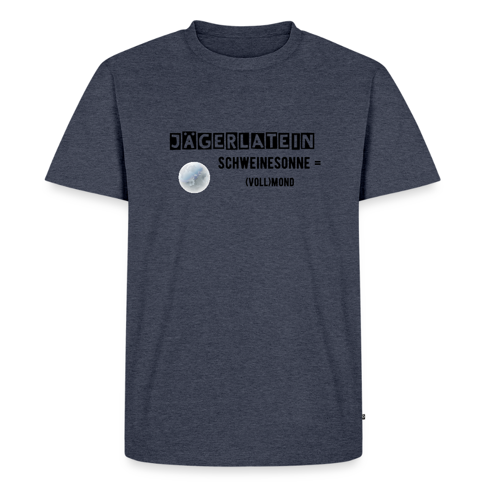 Jagdshirt - Schweinesonne - Jeansblau
