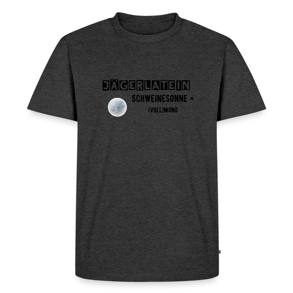Jagdshirt - Schweinesonne - Anthrazit meliert