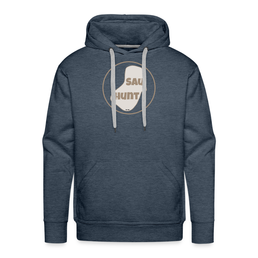Promo Hoodie - SauHunt - Jeansblau