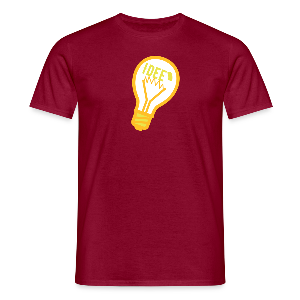 Funshirt - Idee - Ziegelrot