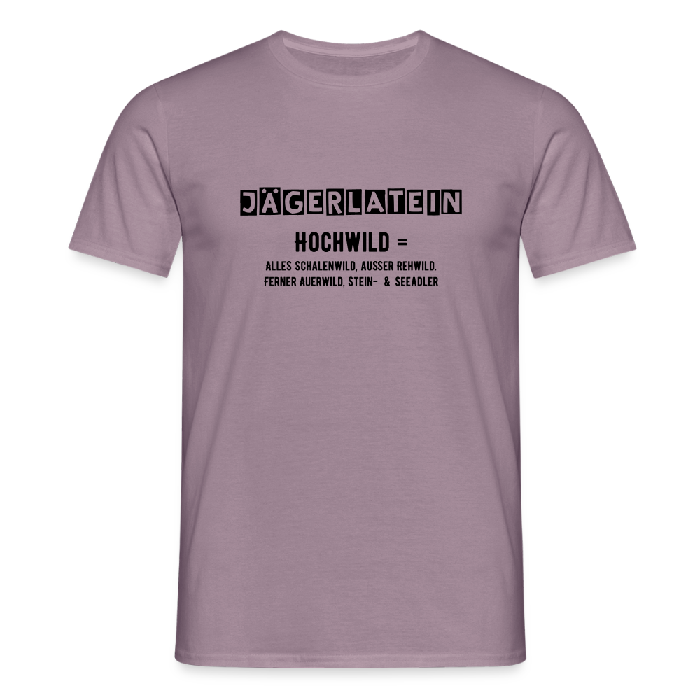 Jagdshirt - Hochwild - Lilagrau
