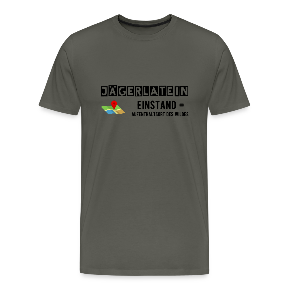 Jagdshirt - Einstand - Asphalt