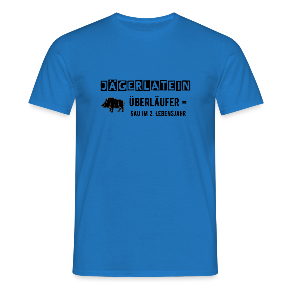 Jagdshirt - Überläufer - Royalblau